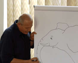 Autogramiáda autora dětských knih Petra Horáčka