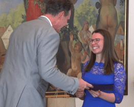 Studenti převzali ocenění za reprezentaci školy i města