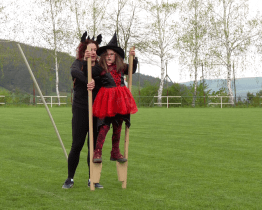 Bohatý program pro děti i dospělé si nenechaly ujít čarodějnice z Havřic