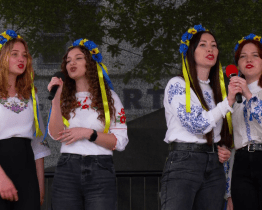 Ukrajinské světlo bylo poděkováním za pomoc v nouzi