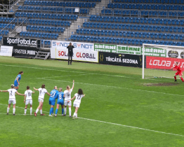 Fotbalistky Slovácka i díky skvělé Růžičkové udolaly Liberec