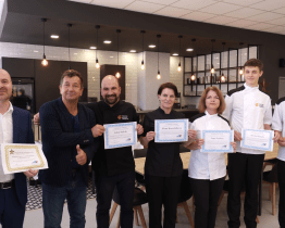 Studenti SŠ gastronomie a obchodu dostali ocenění od americké televize