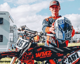 Jakub Zahradník je motocyklový talent a reprezentant ČR