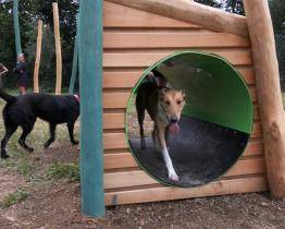 Pejskaři i jejich mazlíčci se radují z nového hřiště