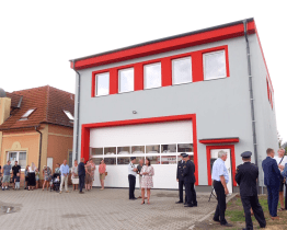 Babičtí hasiči budou vyjíždět k zásahům v obci a v kraji z moderní zbrojnice