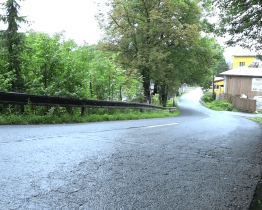 Dopravní omezení v důsledku stabilizace opěrné zdi na silnici do Vidče