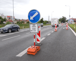 Úprava provozu v ulici Nivnická potrvá kvůli rekonstrukci až do konce srpna