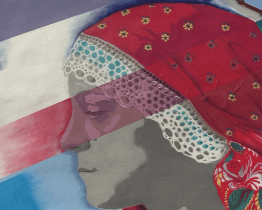 Během Slováckého roku vzniklo v Kyjově folklorní graffiti