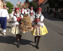 Jubilejní sté Dožínky v Dolním Němčí provázela třídenní slavnost