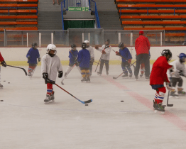 Hokejové kempy ovládly zimní stadion 