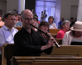 V Bartolomějském kostele zněly varhany a cink