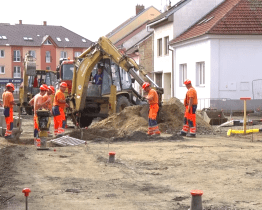 Rekonstrukce ulice Pravoslava Veselého je rozdělená do tří etap