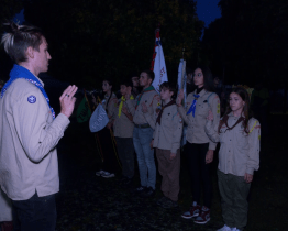 Vznik samostatného Československa si ve Starém Městě připomněli i průvodem lampionů