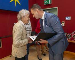 Nejstarší oceněnou dobrovolnicí je devadesátiletá Eliška Holá