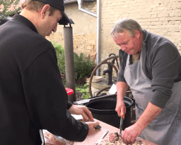 Den řemesel v Záhlinicích provoněla zabíjačka