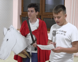 Děti si ve Veselí připomněly svatého Martina