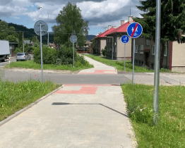 Ve vsetínské Rokytnici se buduje další úsek cyklostezky