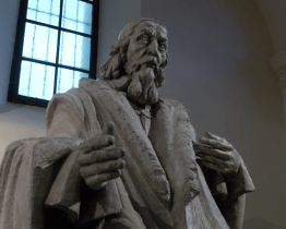 V Uherském Brodě odhalili sochu Jana Amose Komenského 