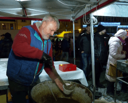 Masarykovo náměstí v Uherském Brodě ožilo Kateřinským jarmarkem