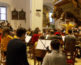Slovácký orchestr mladých koncertoval v kostele Zvěstování Panny Marie