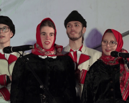 Panským dvorem se rozléhaly vánoční koledy