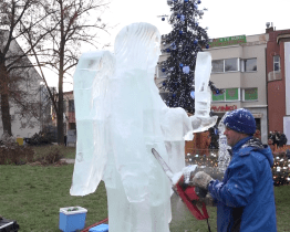 Náměstí ve Zlíně navštívil anděl