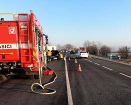 Ve středu ráno se v celém kraji bouralo. Nejhůře skončil chodec ve Zlíně-Malenovicích
