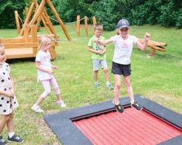 Hřiště s herními a fitness prvky Slunečnice bude od února přístupné i o víkendech