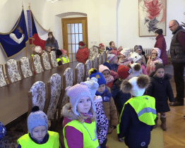 Děti z MŠ Střed zjišťují, kde pracují jejich rodiče