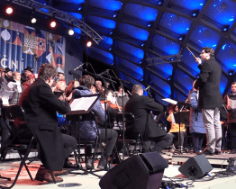 Nový rok přivítali ve Veselí Rybovou mší a čočkovou polévkou