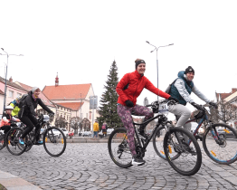 V Kyjově zakončili cyklisté rok vyjížďkou