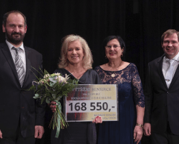 Benefiční koncert pro sociální služby vynesl bezmála 170 000 korun