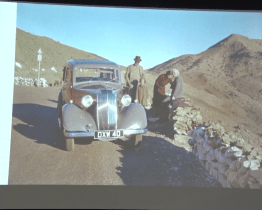 Během přednášky ukázali rané barevné fotografie
