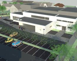 Největší investiční akce za posledních 20 let v Hulíně finišuje. Nová Sokolovna by měla být hotová v září