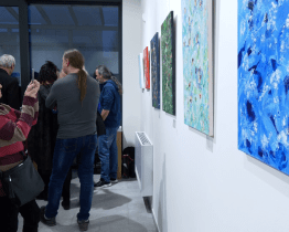 Dana Šarbortová a Danka Burdová vystavují v Galerii obce ONV 