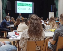 Zástupci Kroměříže, odborníci a mladá generace diskutovali na žákovském fóru 