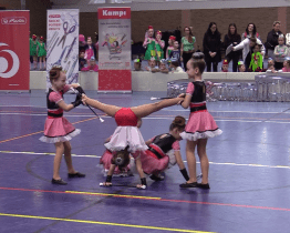 Mažoretky soutěžily O dubňanské srdce