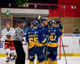 Čtvrtfinále Chance ligy: Hokejisté Zlína i Vsetína zvítězili v prodloužení, mají mečbol
