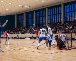 Sen se rozplynul. Florbalisté Otrokovic podlehli v rozhodujícím zápase Kladnu 2:6 a sezona pro ně skončila