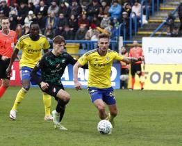 S Baníkem to nevyšlo. Ševce srazil centr Jurošky, doma prohráli 0:1 