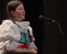 Malí zpěváci lidových písní se utkali o postup do regionálního kola