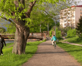 V blízkosti železničního mostu v Uherském Hradišti vznikne nová cyklostezka