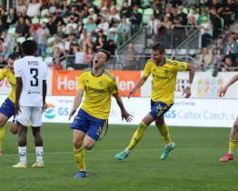 Bartošák v nastaveném čase zachránil fotbalistům Zlína alespoň bod