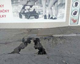 Močení a obnažování na veřejnosti. Notorická výtržnice ze Zlína je opět ve formě