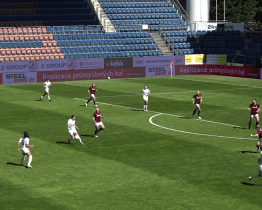 Fotbalistky Slovácka nevyzrály na pražskou Spartu