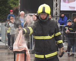 Profesionální a dobrovolní hasiči Zlínského kraje se představili veřejnosti