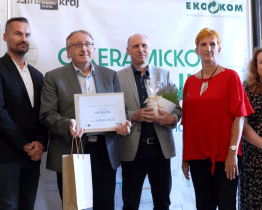 Kraj letos poprvé ocenil obce s nejmenší produkcí směsného odpadu, vyhrál Brod