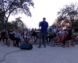 Festival muzejních nocí na Rochusu doprovodil koncert ZUŠ
