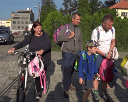 Rožnov se snaží motivovat žáky k chůzi pěšky nebo jízdě na kole 