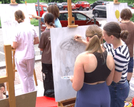 Hodonínské Kroky k umění letos ovládly Letní olympijské hry